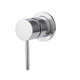 Brasshards Mixx Anise Shower Mixer Trim Kit (60Mm Backplate) Chrome