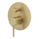 Brasshards Mixx Anise Shower Diverter Mixer Brushed Gold Lead Free