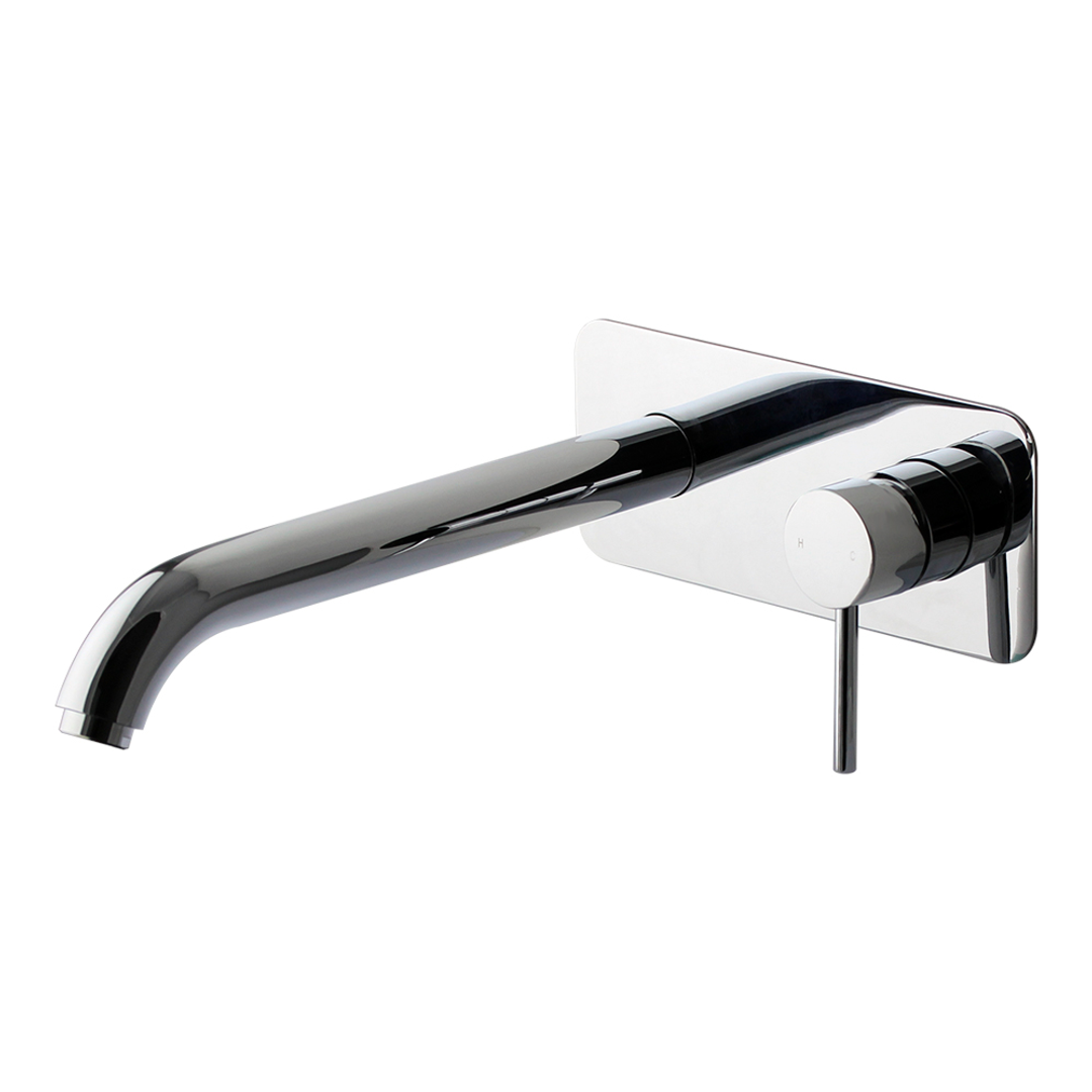 Brasshards Mixx Anise Wall Tub Mixer Chrome Lead Free