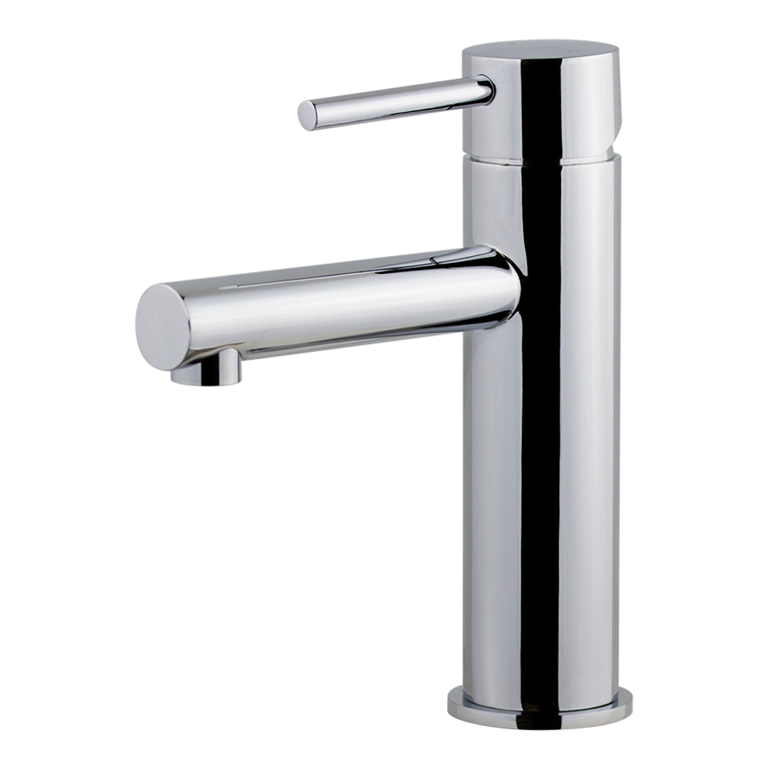 Brasshards Mixx Anise Basin Mixer Straight Spout Chrome Lead Free
