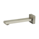 Brasshards Mixx Sage Bath Spout 200Mm Brushed Nickel