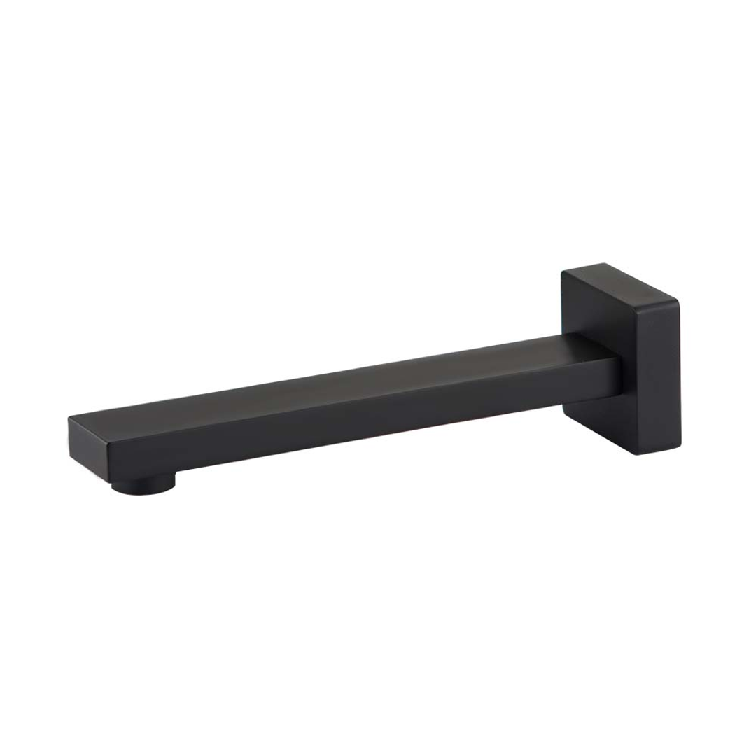 Brasshards Mixx Sage Bath Spout 200Mm Matt Black Lead Free