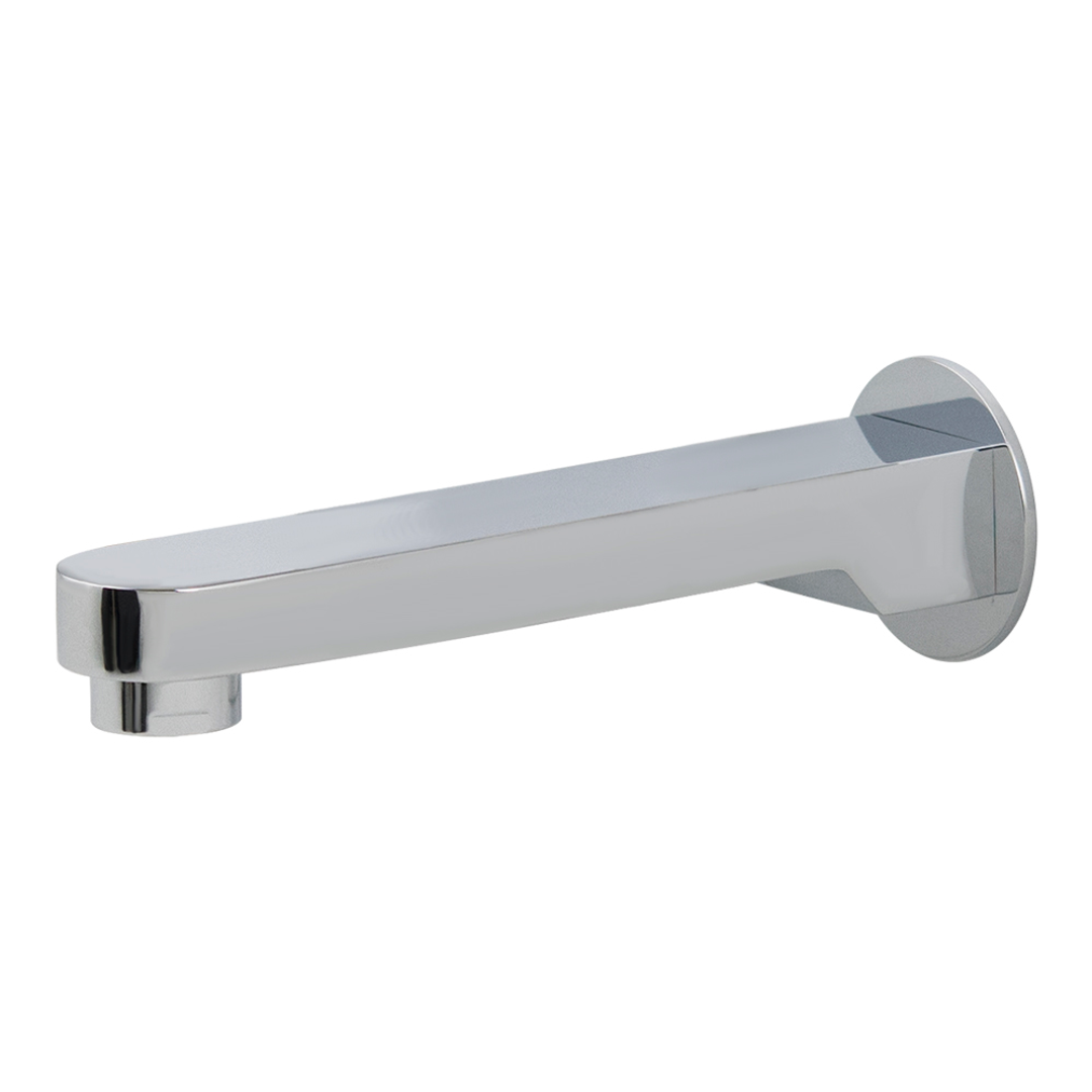 Brasshards Mixx Saffron Wall Basin Spout 200Mm Chrome Lead Free