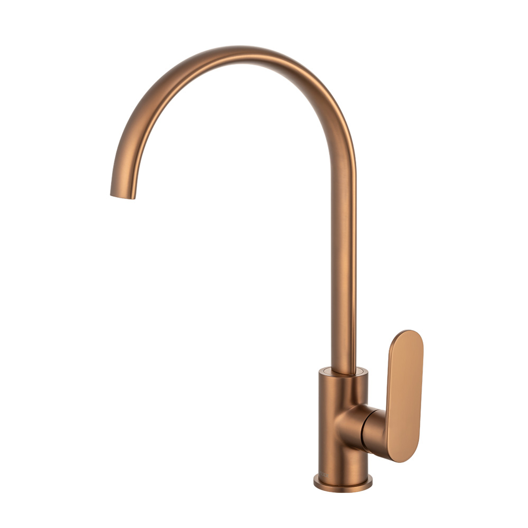 Brasshards Mixx Saffron Sink Mixer Brushed Bronze Lead Free