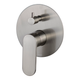 Brasshards Mixx Saffron Shower Diverter Mixer Brushed Nickel Lead Free