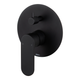 Brasshards Mixx Saffron Shower Diverter Mixer Matt Black Lead Free