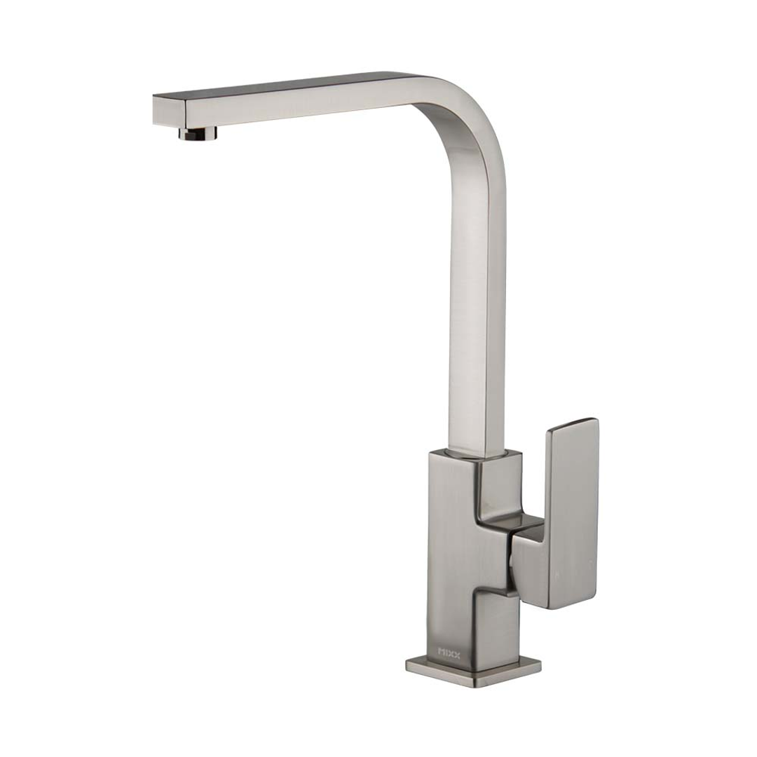Brasshards Mixx Sage Sink Mixer Brushed Nickel Lead Free