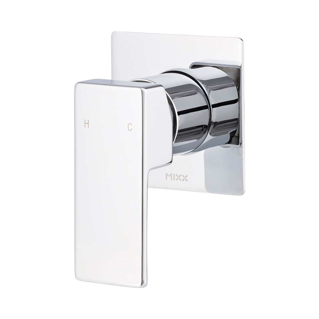 Brasshards Mixx Sage Shower Mixer Trim Kit Chrome