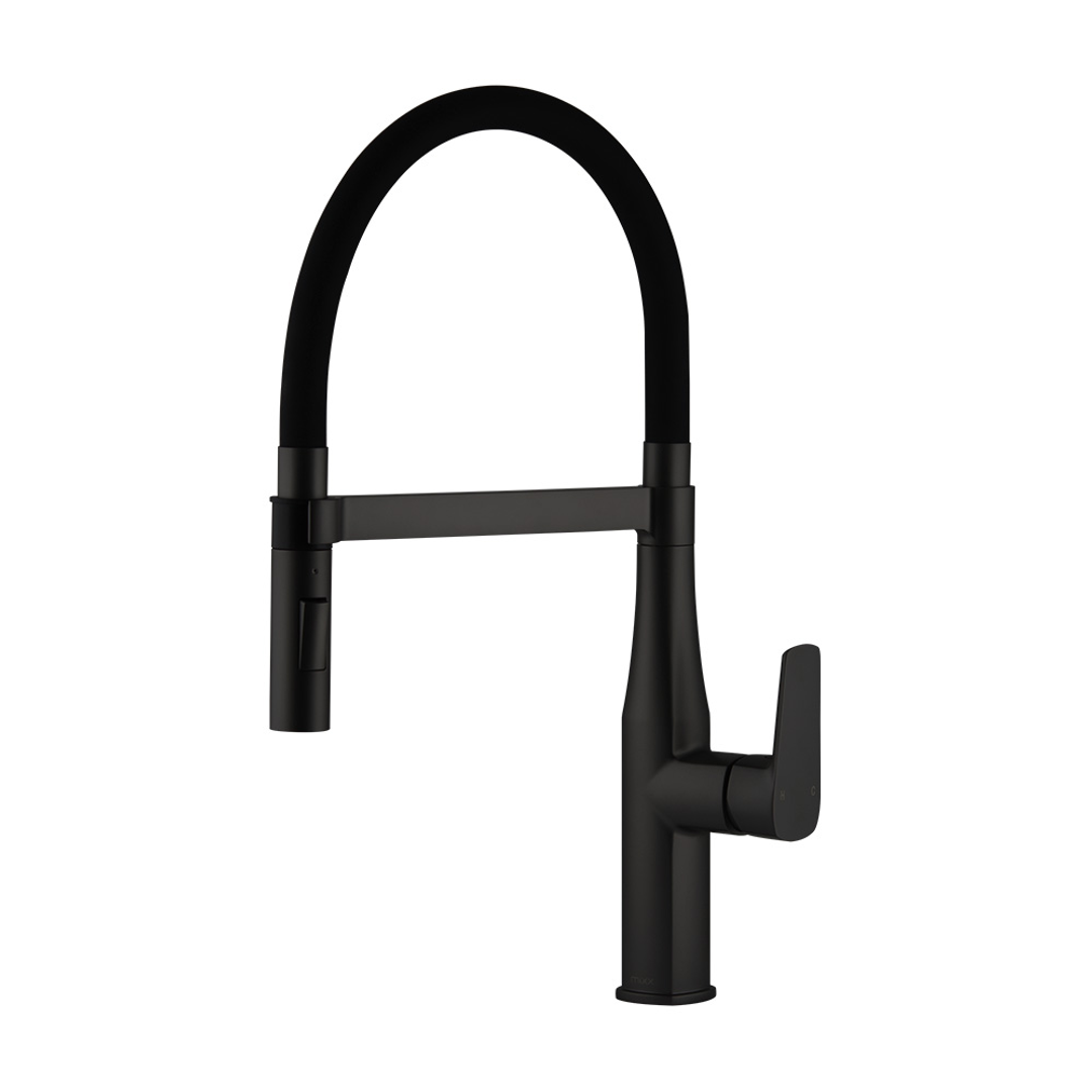 Brasshards Mixx Coriander Sink Mixer Matt Black Lead Free