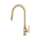 Brasshards Mixx Saffron Pull Out Sink Mixer Brushed Gold Lead Free