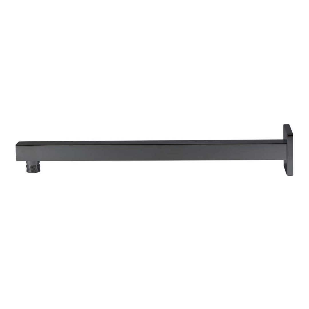 Brasshards Mixx Chai Straight Shower Arm 380Mm Gun Metal