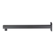 Brasshards Mixx Chai Straight Shower Arm 380Mm Gun Metal