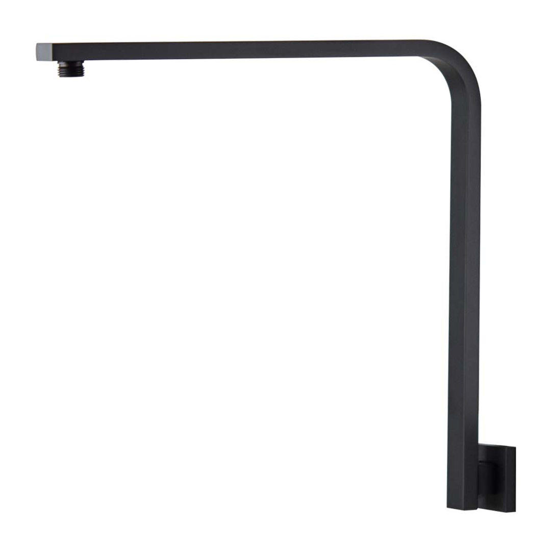 Brasshards Mixx Chai High Rise Shower Arm Matt Black