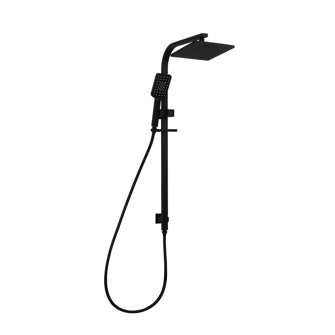 Brasshards Mixx Chai Twin Shower Matt Black