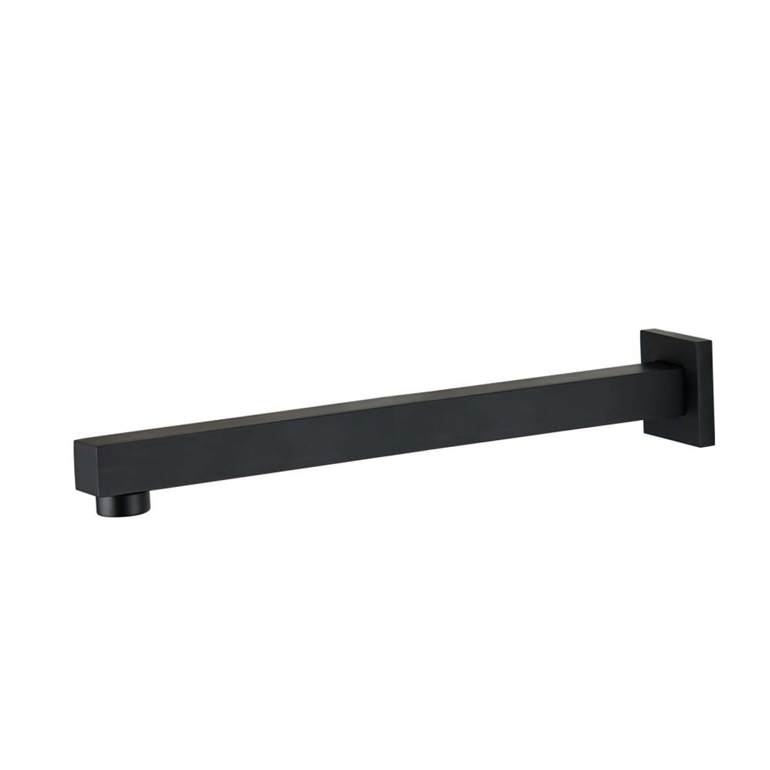 Brasshards Mixx Chai Bath Spout 300Mm Matt Black