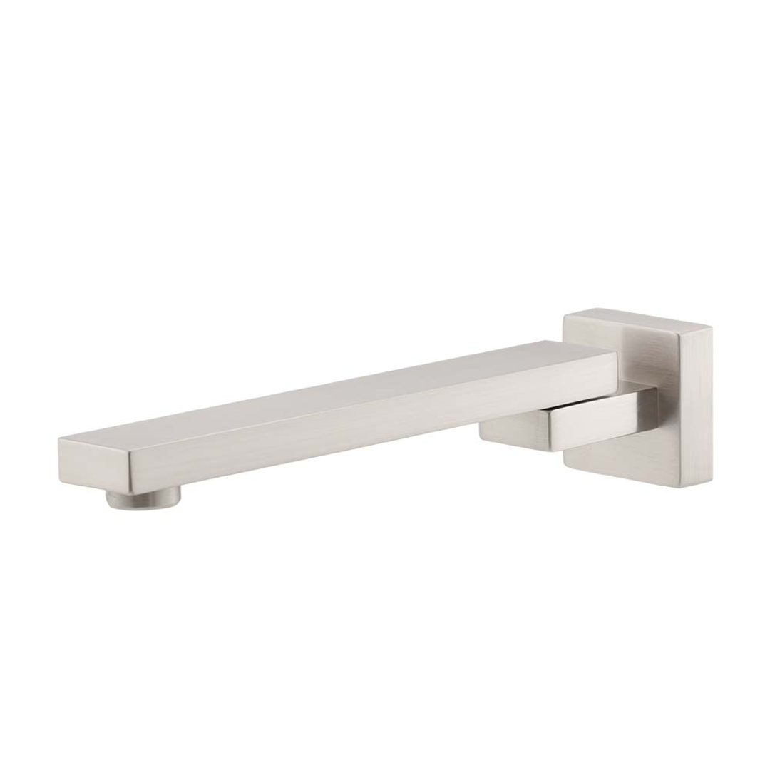 Brasshards Mixx Chai Swivel Bath Spout Brushed Nickel Lead Free