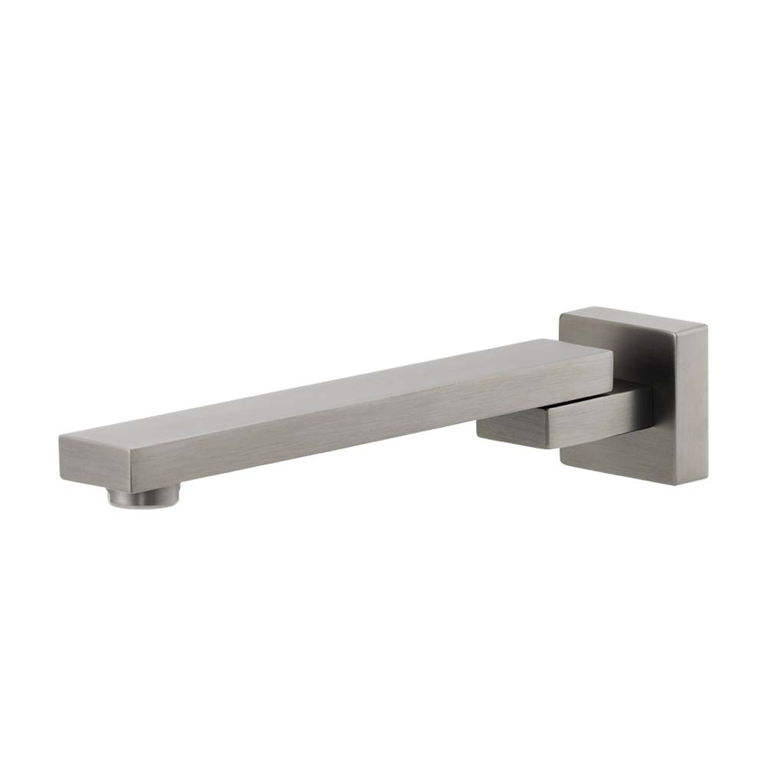 Brasshards Mixx Chai Swivel Bath Spout Gun Metal Lead Free