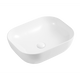 ABEY POCO COUNTER TOP BASIN 490X395X150 0 Tap Hole WHITE 123391