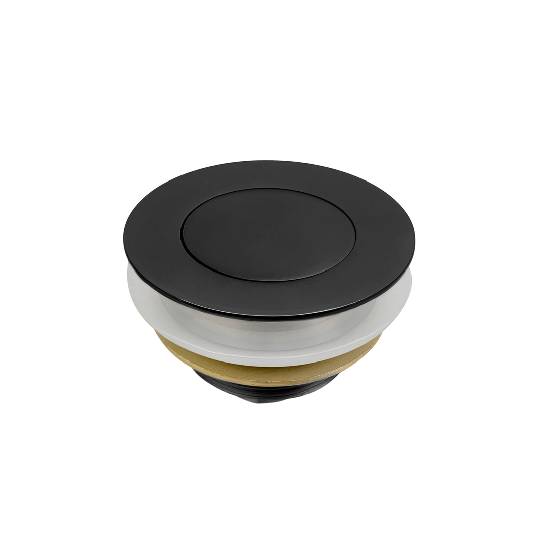 OTTI BLACK BATHTUB POP UP WASTE 40MM