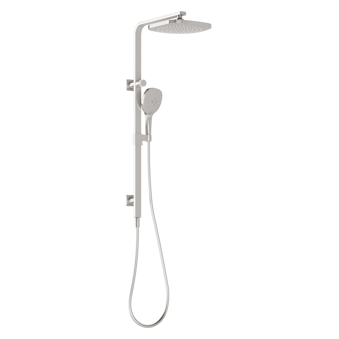 Phoenix Nuage Twin Shower Brushed Nickel