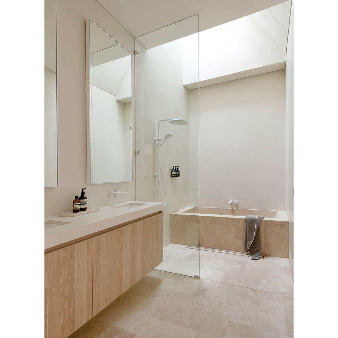 Phoenix Nuage Twin Shower Matte White