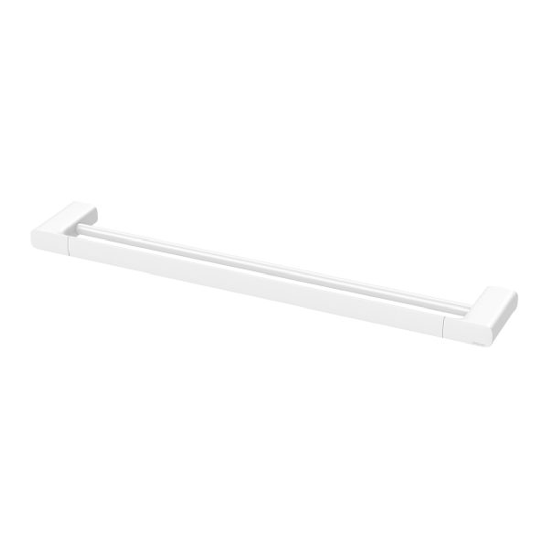 Phoenix Nuage Double Towel Rail 600Mm Matte White