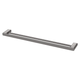 PHOENIX NUAGE DOUBLE TOWEL RAIL 800MM BRUSHED CARBON