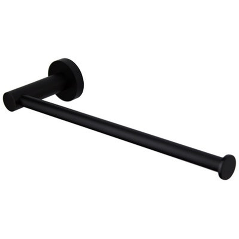 Aussie Life Round Towel Bar Matte Black Ch-5060-1