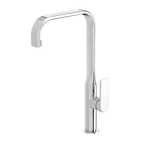 Phoenix Teel Sink Mixer 200mm Squareline - Chrome