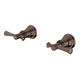 Phoenix Cromford Wall Top Assemblies Brushed Bronze