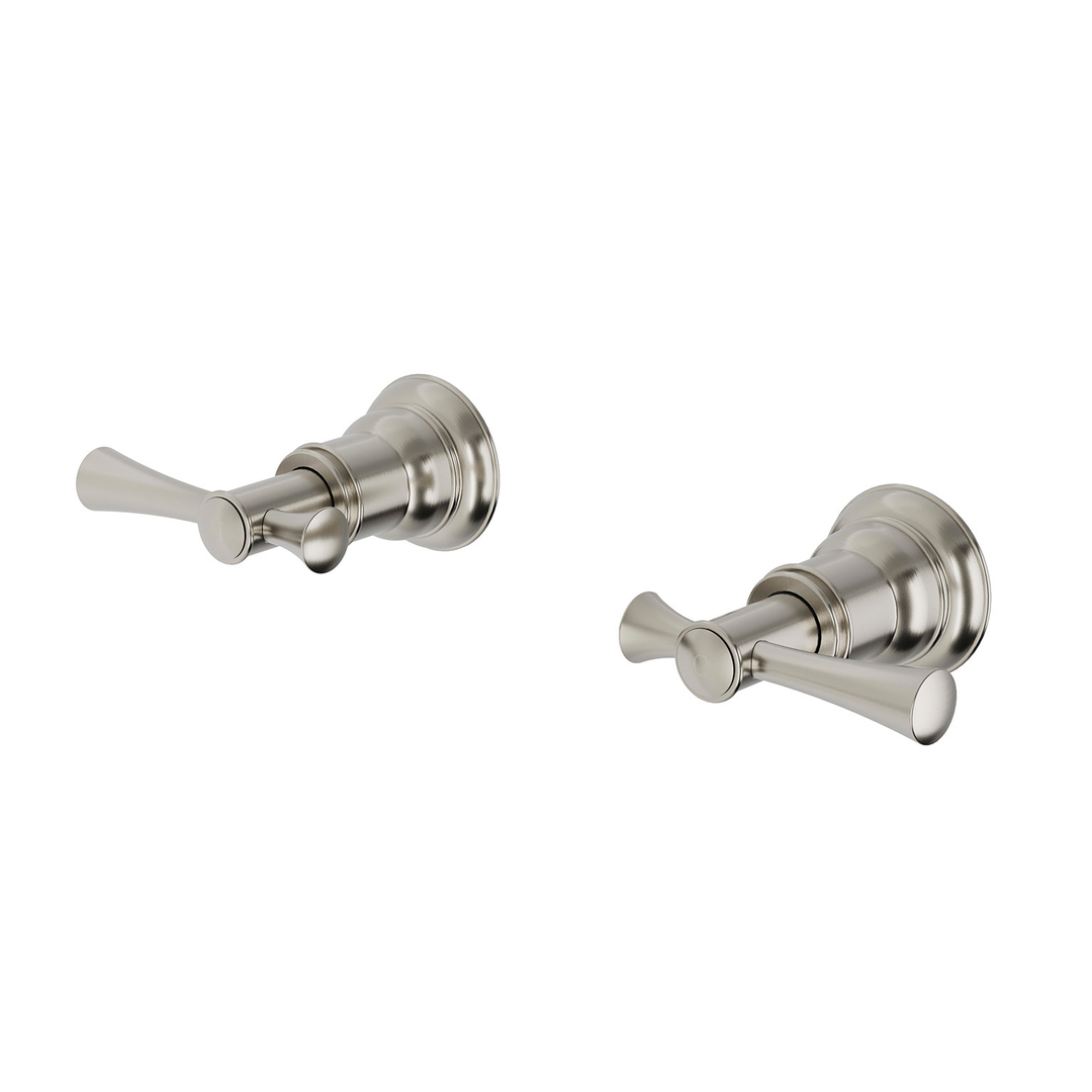 Phoenix Cromford Wall Top Assemblies Brushed Nickel
