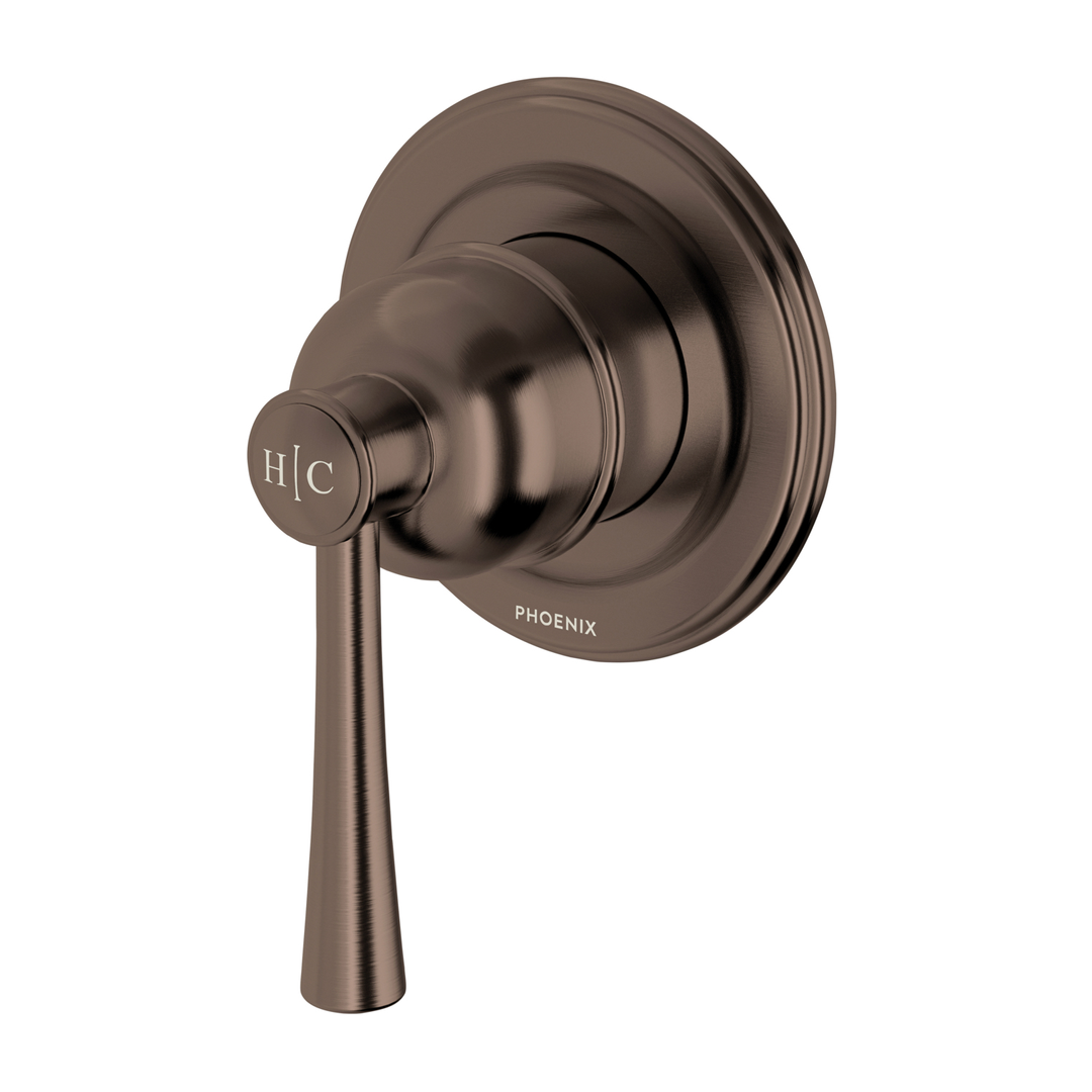 Phoenix Cromford Switchmix Shower / Wall Mixer Brushed Bronze