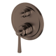 Phoenix Cromford Switchmix Shower / Bath Diverter Mixer Fit-Off Kit Brushed Bronze