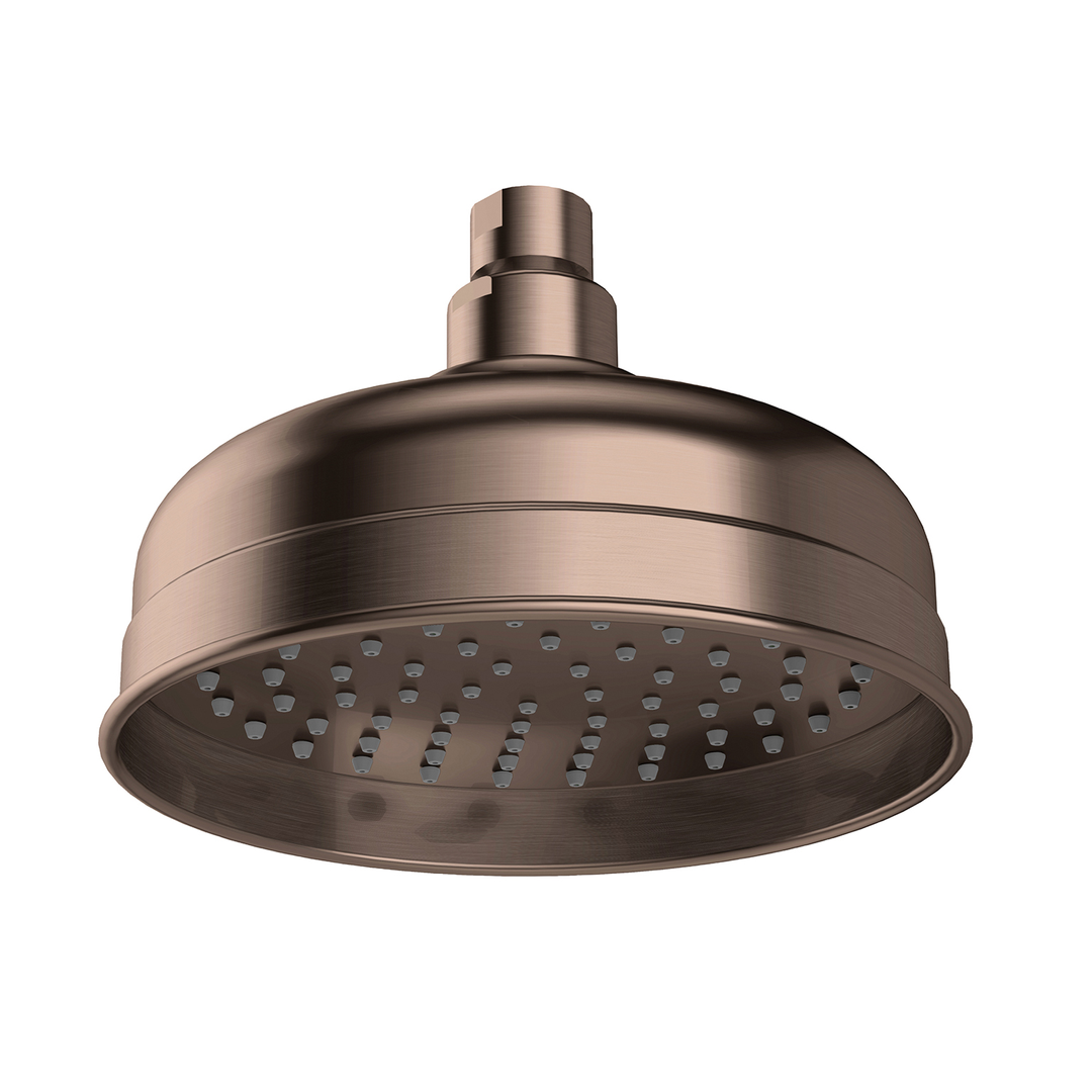Phoenix Cromford Shower Rose Brushed Bronze