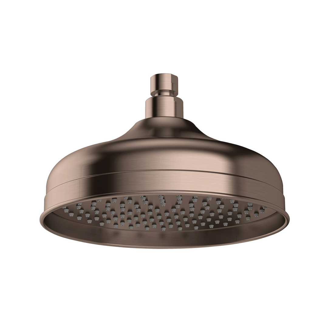Phoenix Cromford Shower Rose 210Mm Brushed Bronze