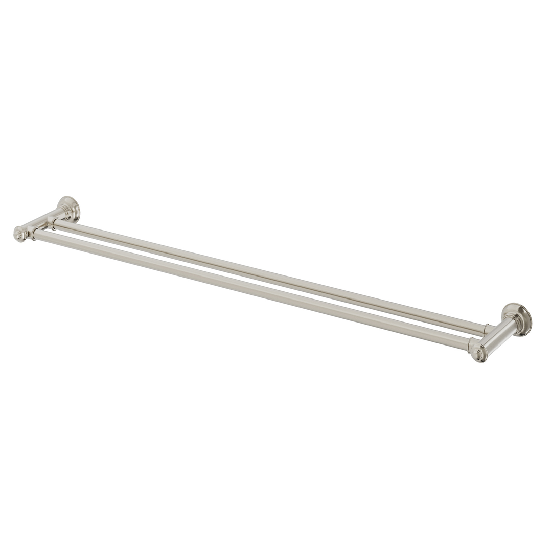 Phoenix Cromford Double Towel Rail 800Mm Brushed Nickel
