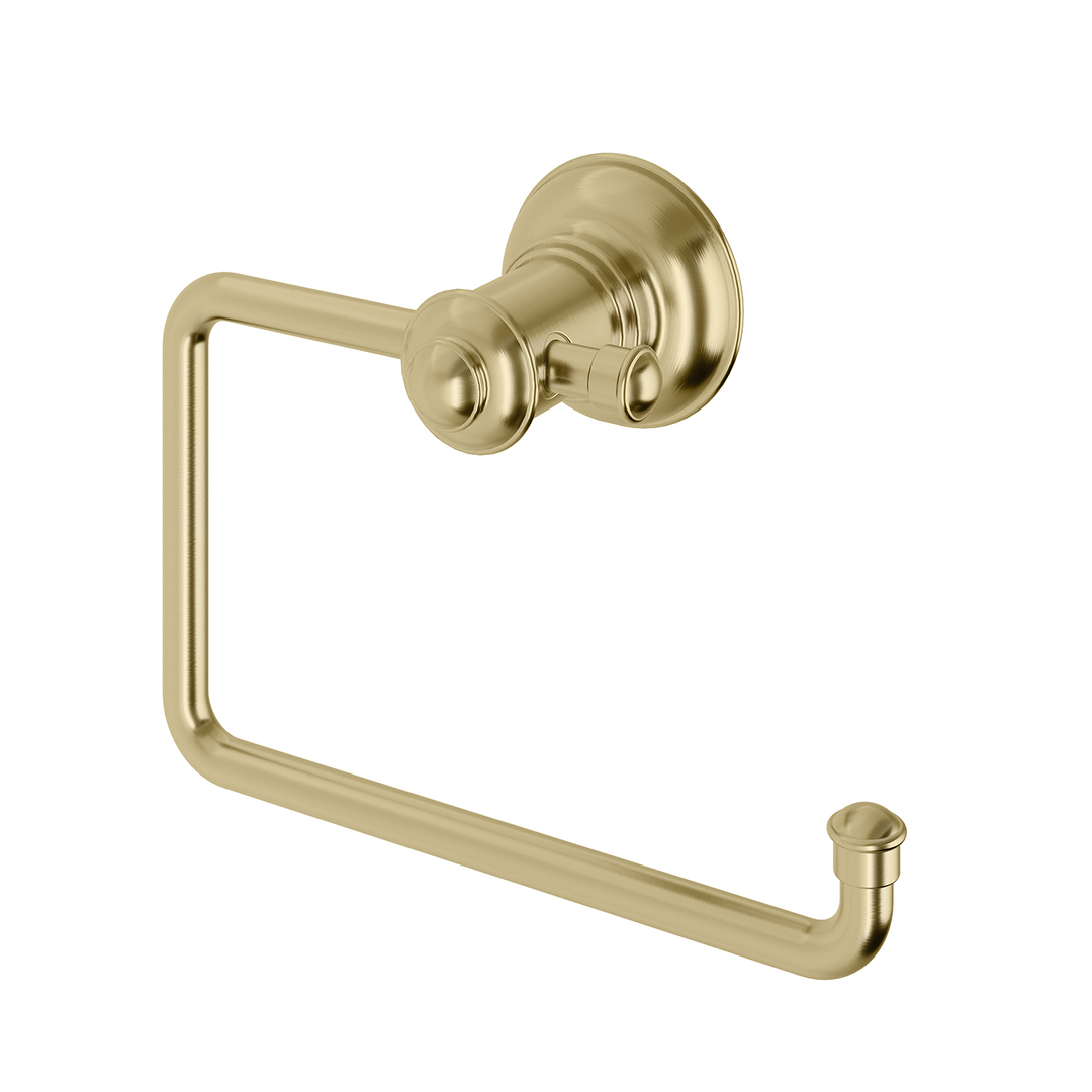 Phoenix Cromford Toilet Roll Holder Brushed Gold