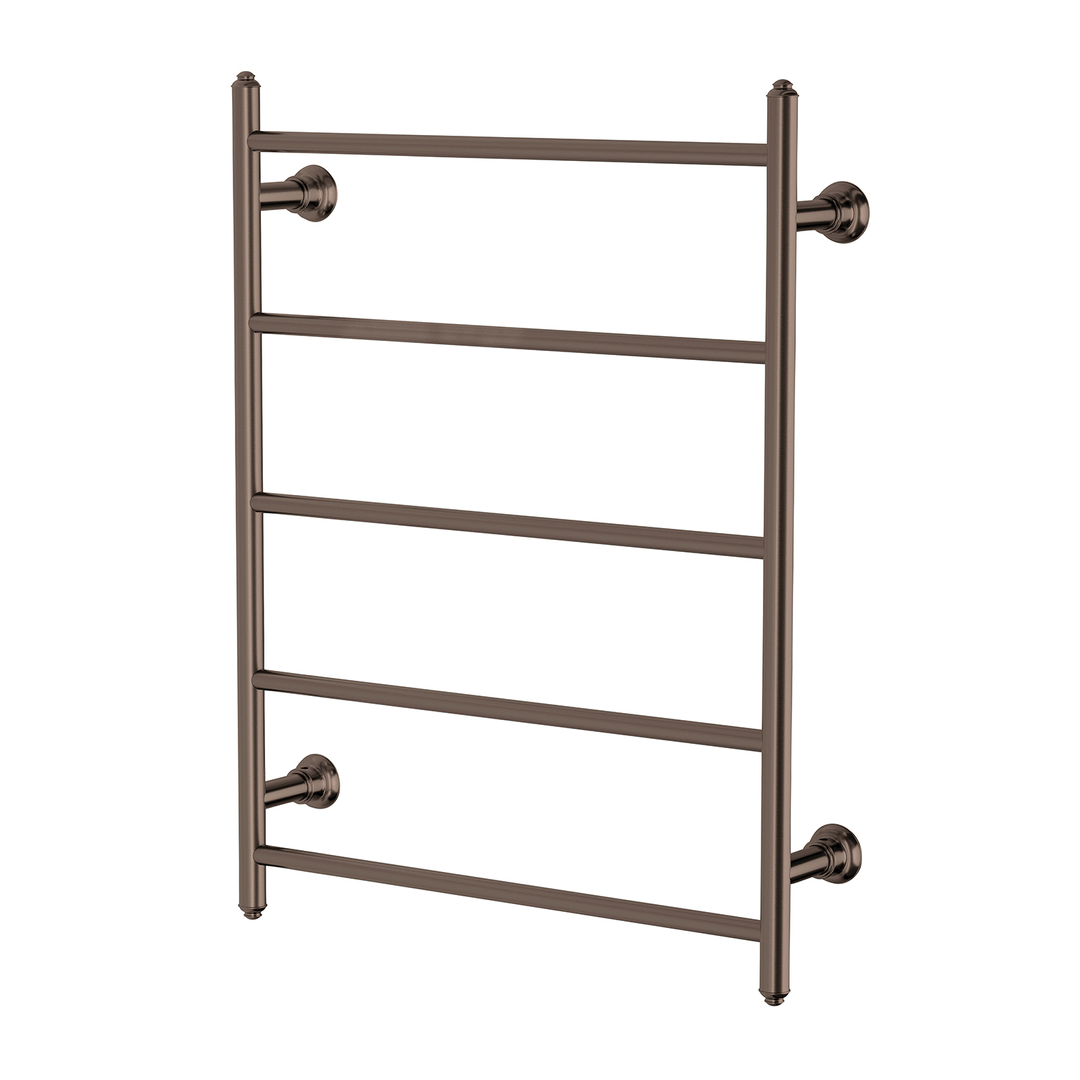 Phoenix Cromford Heated Towel Ladder 550Mm X 750Mm Brushed Bronze