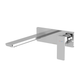 Phoenix Gloss Mkii Wall Basin / Bath Mixer Set 200Mm Chrome