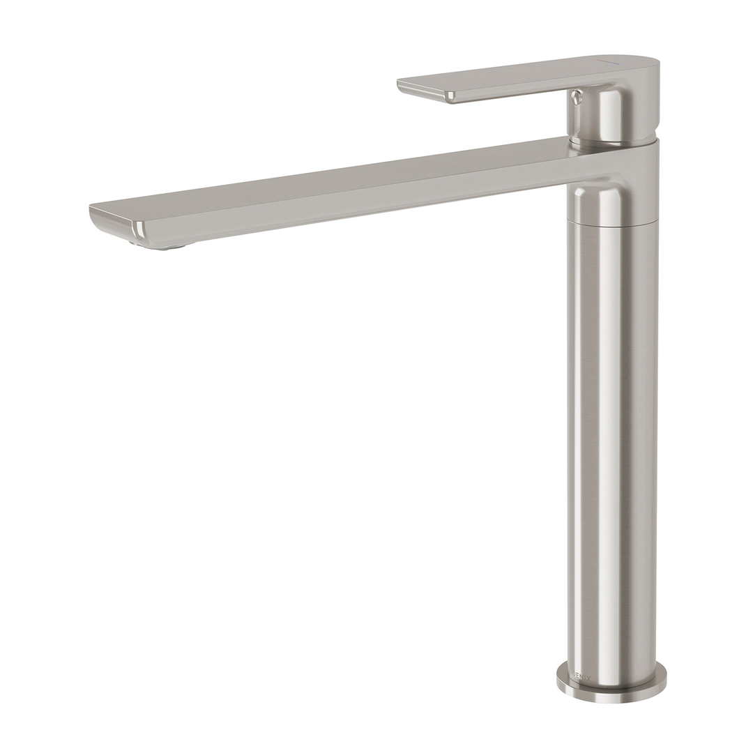 Phoenix Gloss Mkii Sink Mixer Brushed Nickel