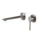 Phoenix Vask Switchmix Wall Basin / Bath Mixer Set 200Mm  Brushed Carbon