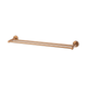 Brasshards Mixx Chia Double Towel Rail 750Mm Brushed Bronze