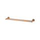Brasshards Mixx Chia Double Towel Rail 600Mm Brushed Bronze