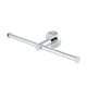 Brasshards Mixx Chia Double Toilet Roll Holder Chrome