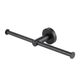 Brasshards Mixx Chia Double Toilet Roll Holder Matt Black