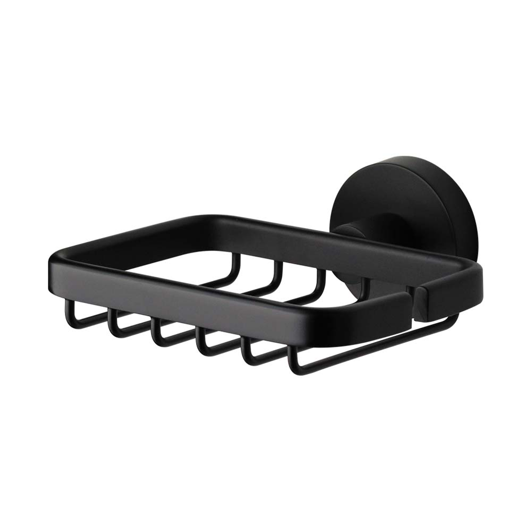 Brasshards Mixx Chia Soap Basket Matt Black