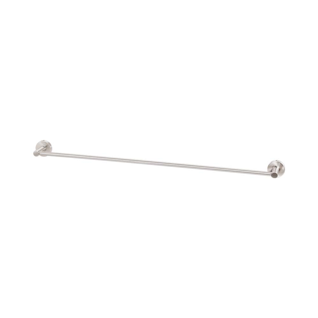 Brasshards Mixx Chia Single Towel Rail 750Mm Brushed Nickel