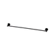 Brasshards Mixx Chia Single Towel Rail 750Mm Matt Black