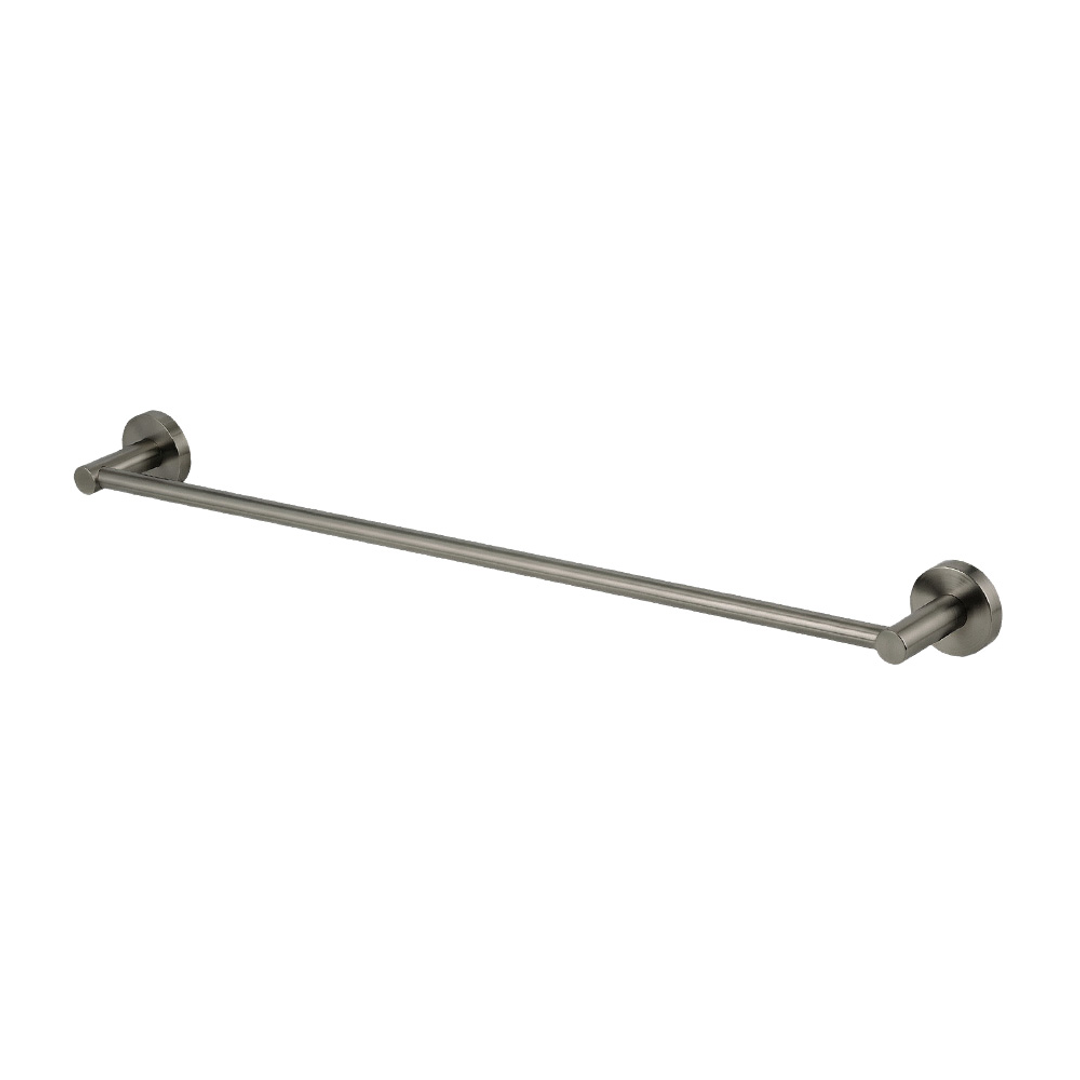 Brasshards Mixx Chia Single Towel Rail 600Mm Gun Metal
