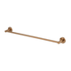 Brasshards Mixx Chia Single Towel Rail 600Mm Brushed Bronze